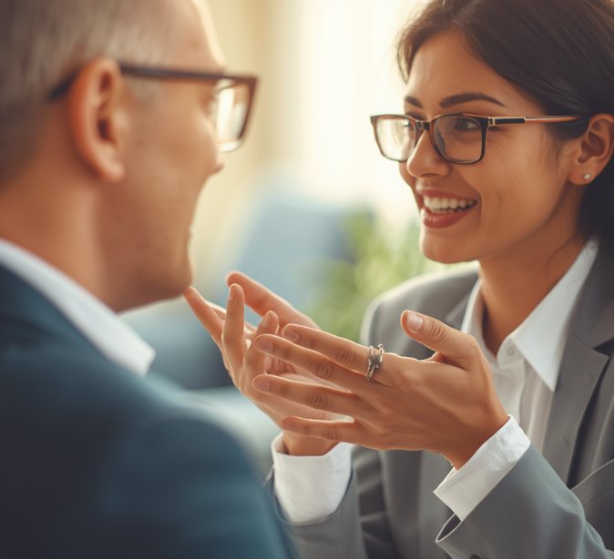 A one-to-one development conversation